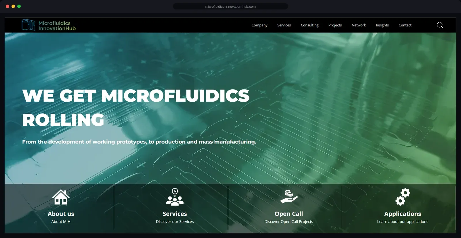 Microfluidics — Complex site architecture & lead magnets