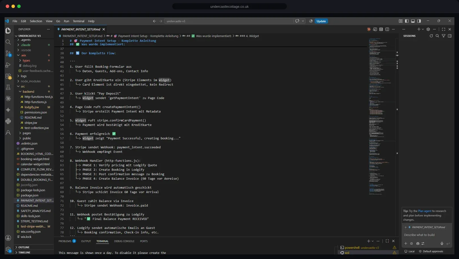 Documented synchronisation logic